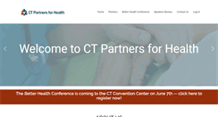 Desktop Screenshot of ctpartnersforhealth.org