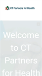 Mobile Screenshot of ctpartnersforhealth.org