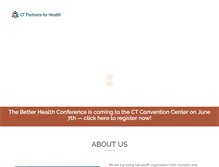 Tablet Screenshot of ctpartnersforhealth.org